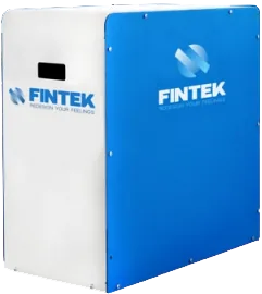 HomeKube™ water-condensed unit by Fintek — no outdoor unit required